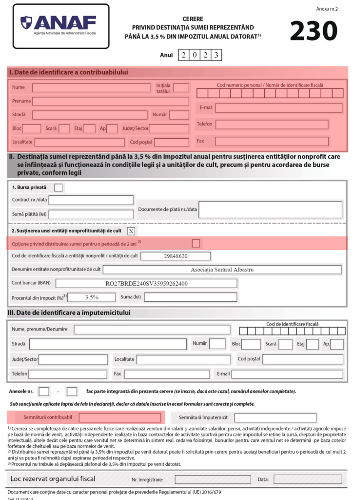 Formularul 230 VS Declarația 177 VS Contractul de Sponsorizare ...